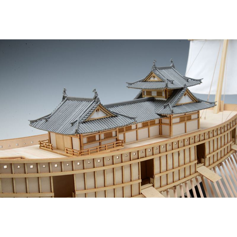 Atakebune Wooden Model Assembly Kit 1/100