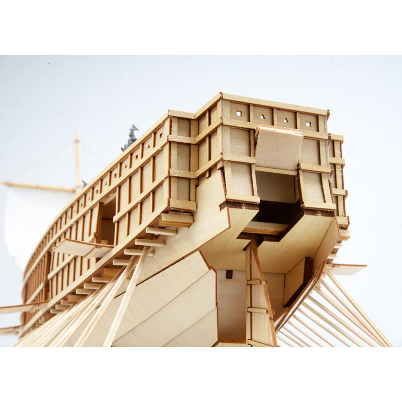 Atakebune Wooden Model Assembly Kit 1/100