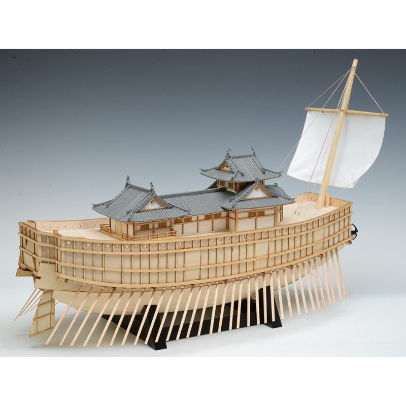 Atakebune Wooden Model Assembly Kit 1/100
