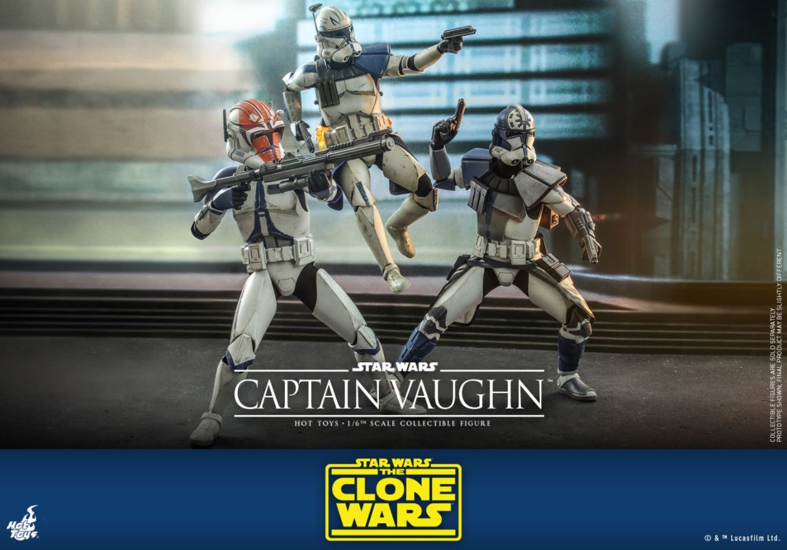 Star Wars: The Clone Wars Captain Vaughn