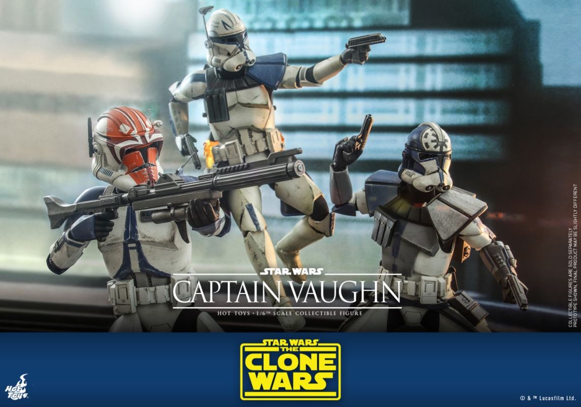 Star Wars: The Clone Wars Captain Vaughn
