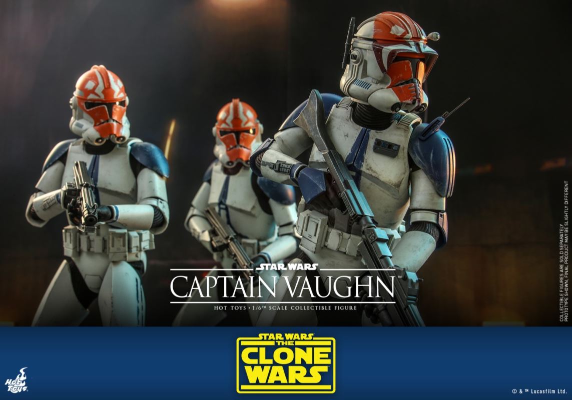 Star Wars: The Clone Wars Captain Vaughn