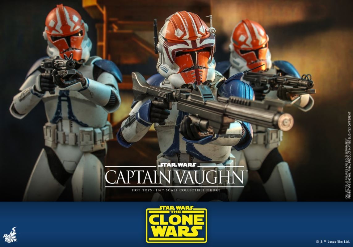 Star Wars: The Clone Wars Captain Vaughn