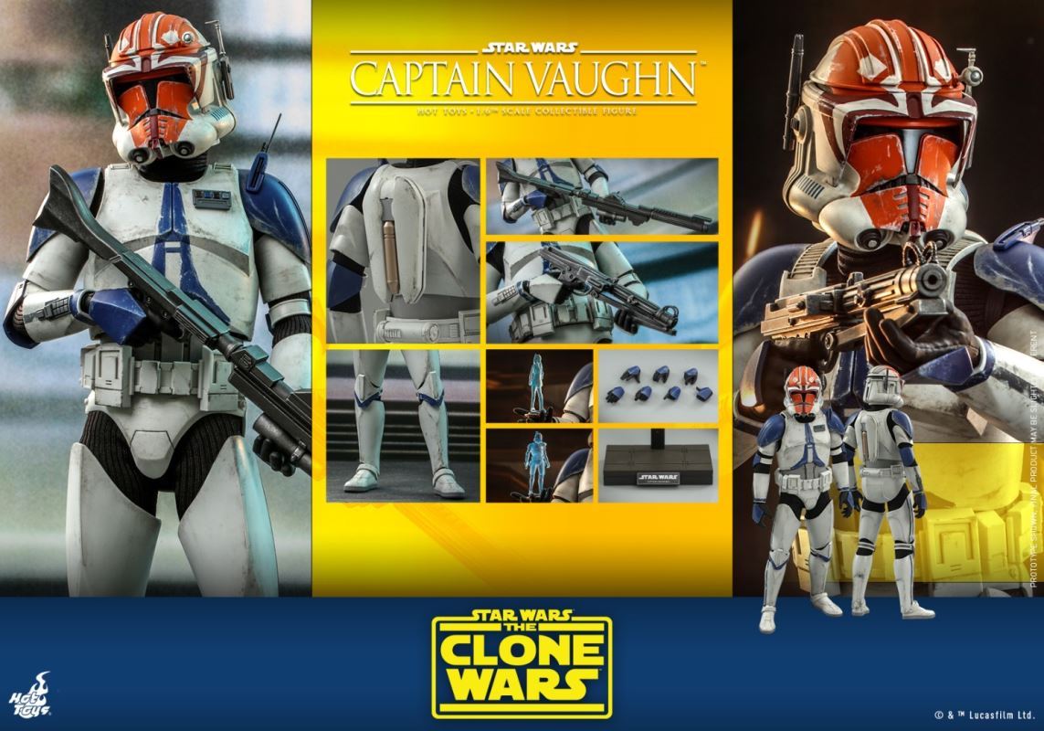 Star Wars: The Clone Wars Captain Vaughn