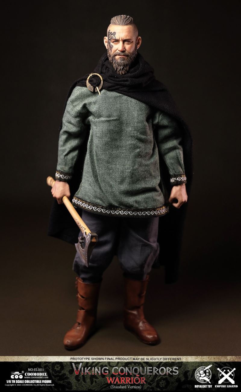 Legend of the Empire - Viking Conqueror-Warrior, Berserker, Lord #EL001/EL002/EL003