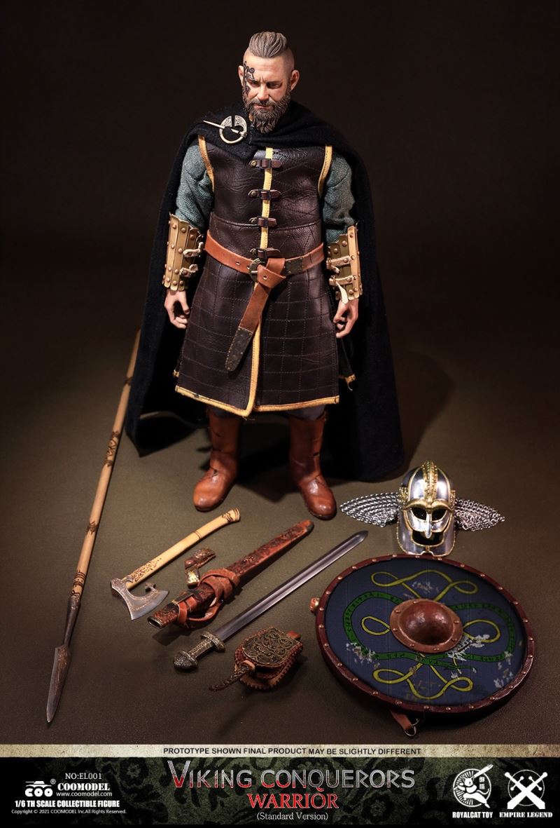 Legend of the Empire - Viking Conqueror-Warrior, Berserker, Lord #EL001/EL002/EL003