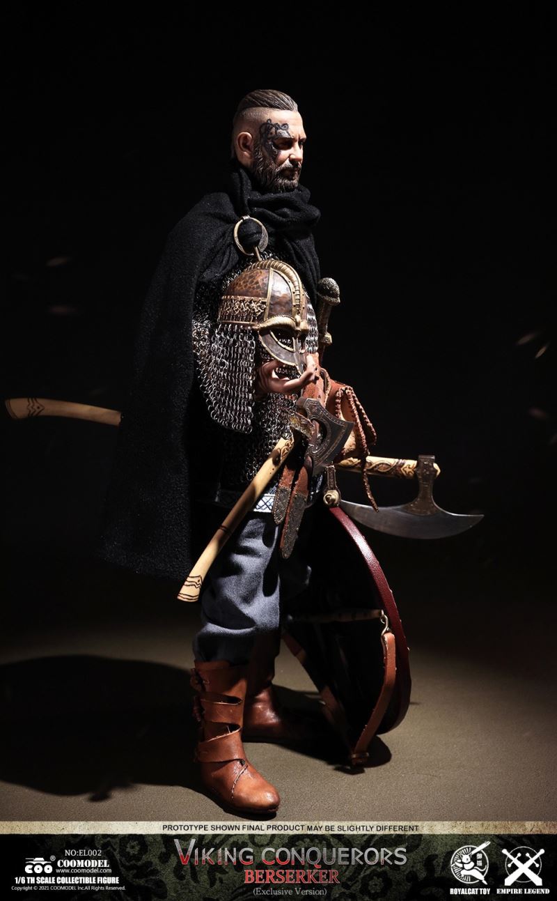 Legend of the Empire - Viking Conqueror-Warrior, Berserker, Lord #EL001/EL002/EL003