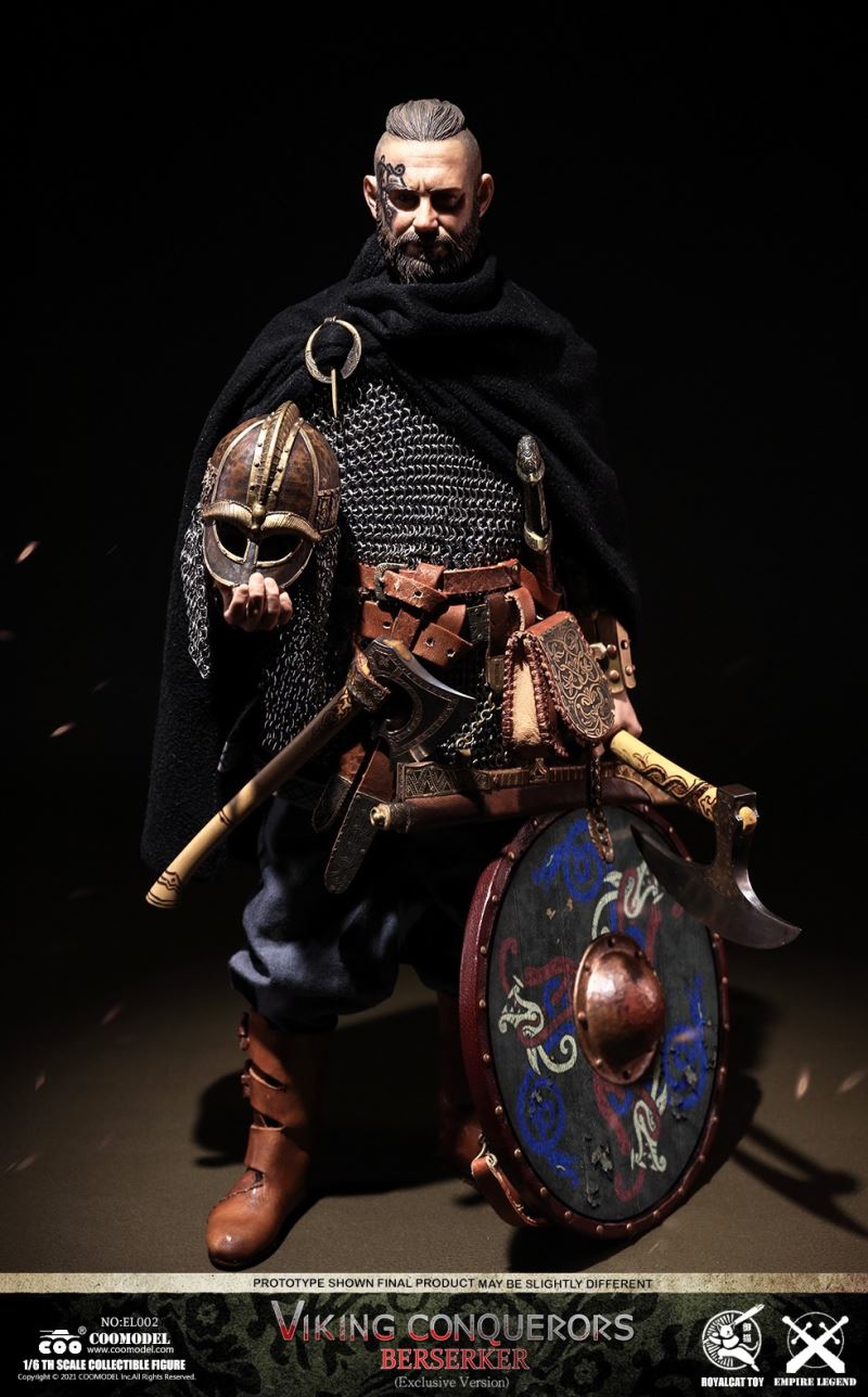 Legend of the Empire - Viking Conqueror-Warrior, Berserker, Lord #EL001/EL002/EL003