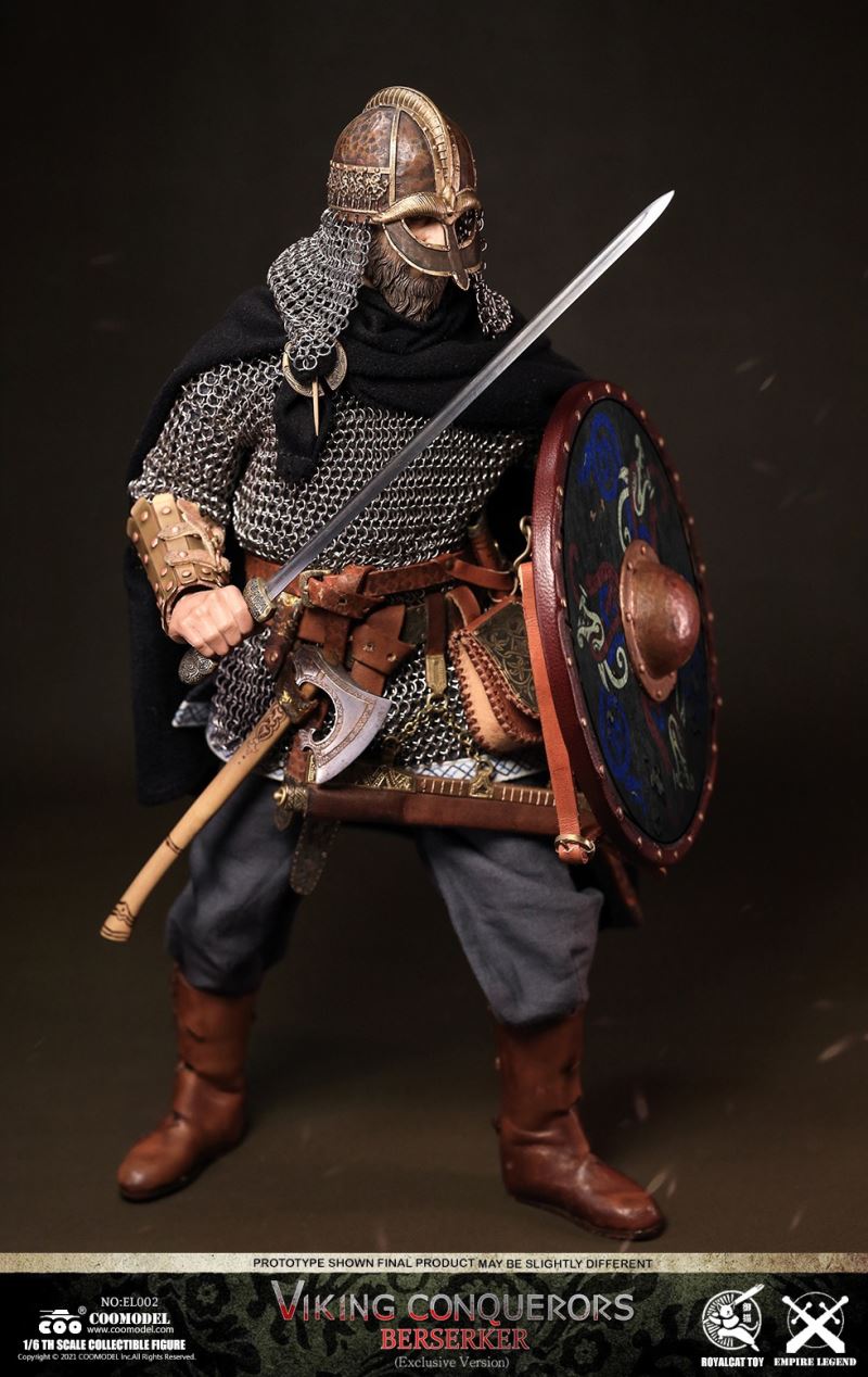 Legend of the Empire - Viking Conqueror-Warrior, Berserker, Lord #EL001/EL002/EL003