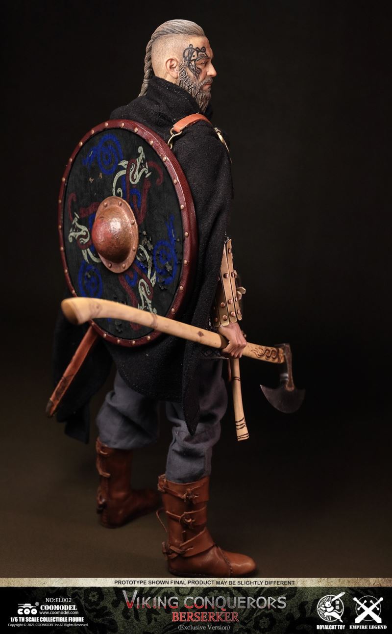 Legend of the Empire - Viking Conqueror-Warrior, Berserker, Lord #EL001/EL002/EL003
