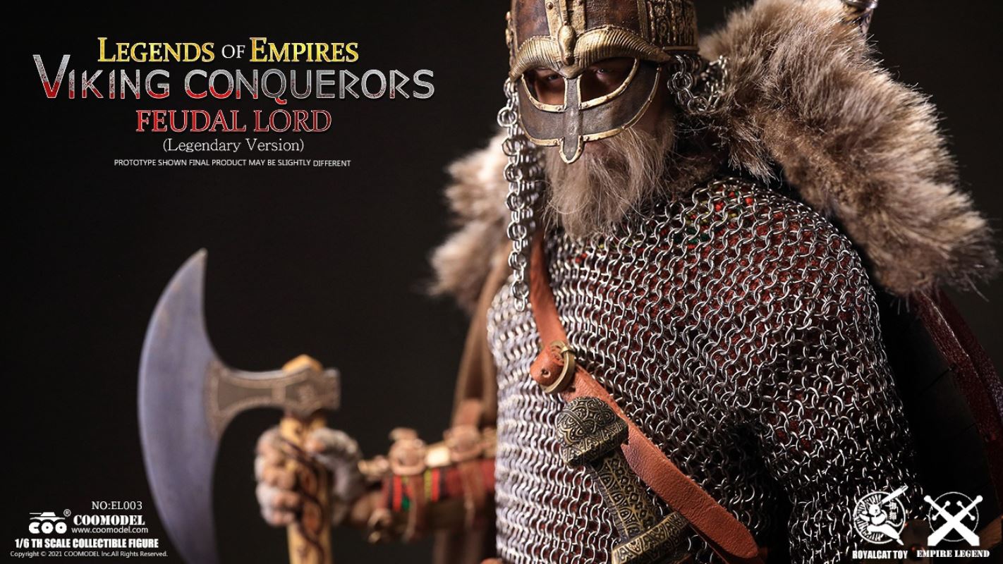 Legend of the Empire - Viking Conqueror-Warrior, Berserker, Lord #EL001/EL002/EL003