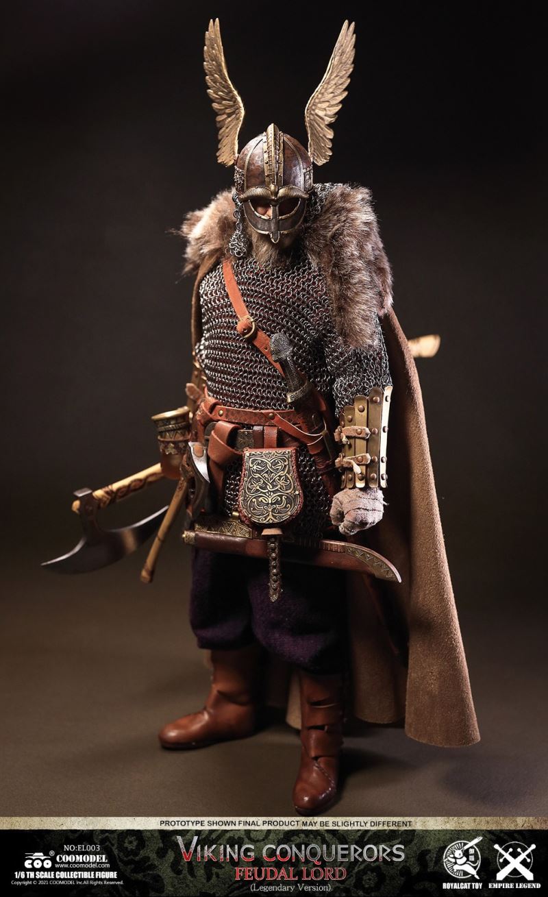 Legend of the Empire - Viking Conqueror-Warrior, Berserker, Lord #EL001/EL002/EL003