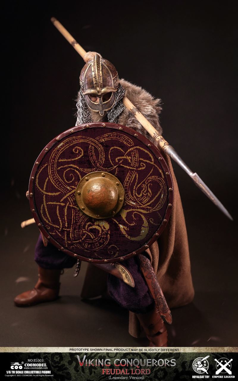 Legend of the Empire - Viking Conqueror-Warrior, Berserker, Lord #EL001/EL002/EL003