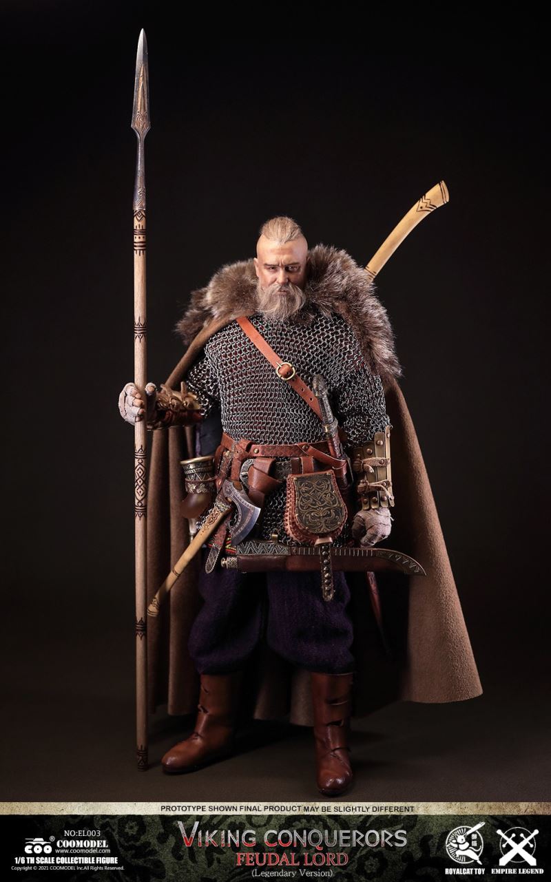 Legend of the Empire - Viking Conqueror-Warrior, Berserker, Lord #EL001/EL002/EL003