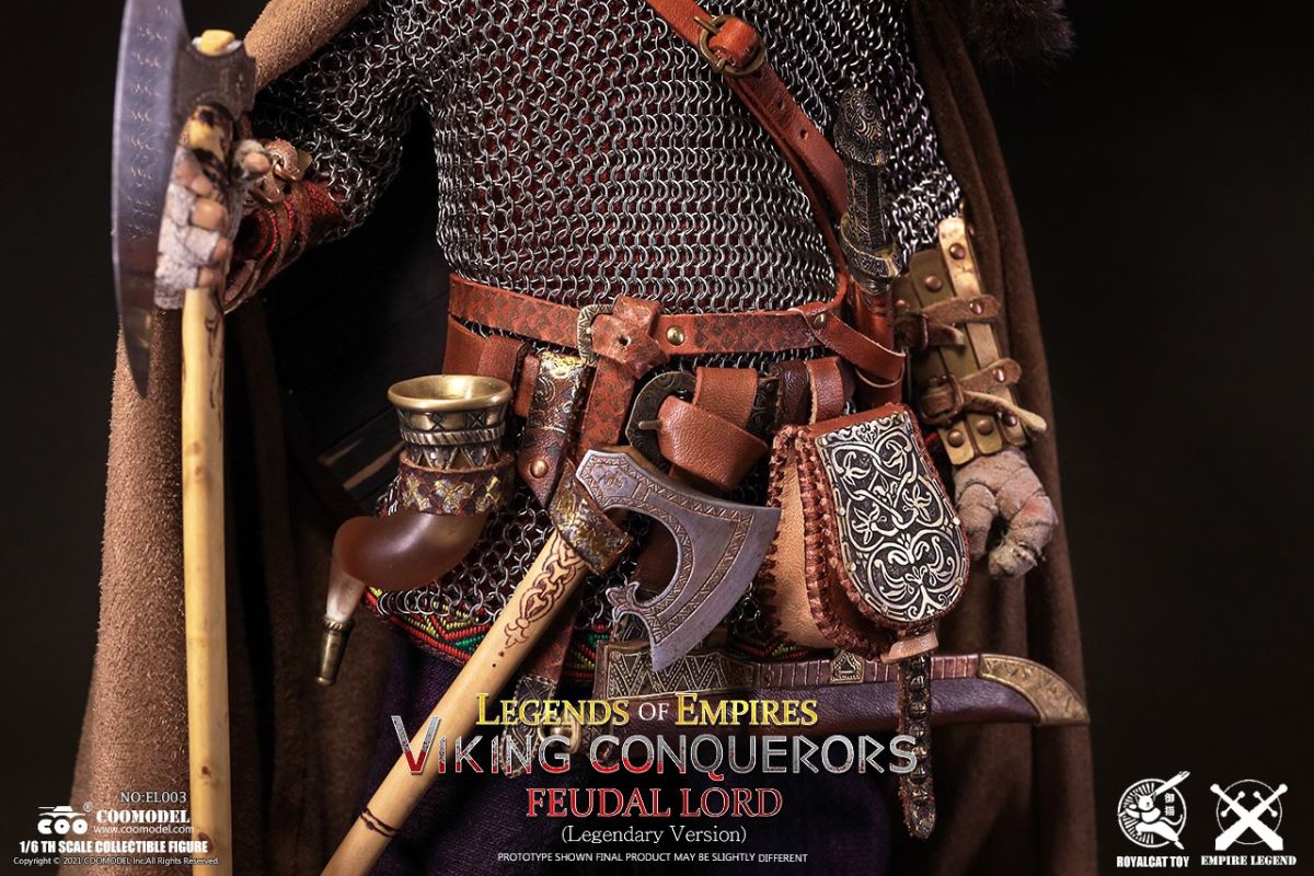Legend of the Empire - Viking Conqueror-Warrior, Berserker, Lord #EL001/EL002/EL003