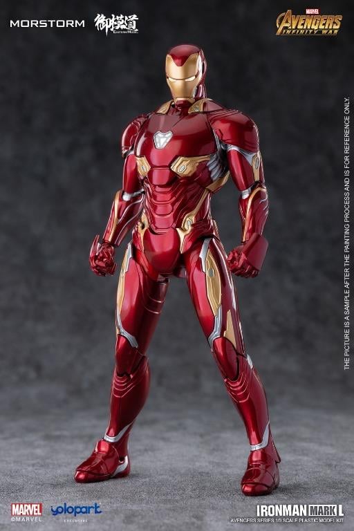 Morstorm x Eastern Model Iron Man Mark 50 1/9 Scale Model Kit – Avengers Infinity Wars