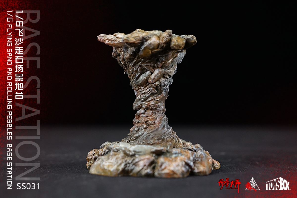 Flying sand and rolling pebbles base station