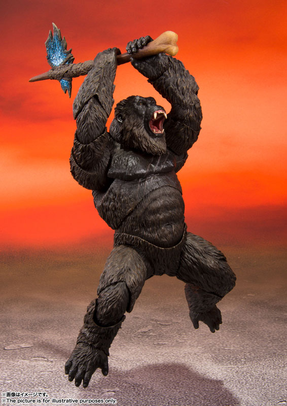 S.H.MonsterArts KONG from Movie (GODZILLA VS. KONG) 2021
