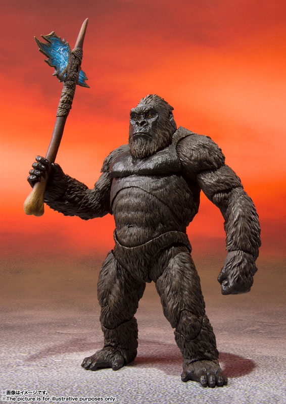 S.H.MonsterArts KONG from Movie (GODZILLA VS. KONG) 2021