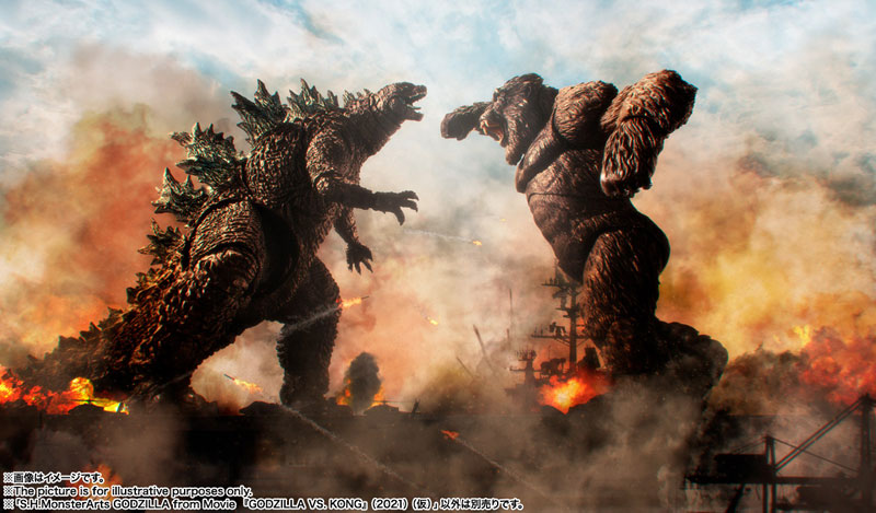 S.H.MonsterArts GODZILLA from Movie (GODZILLA VS. KONG) 2021