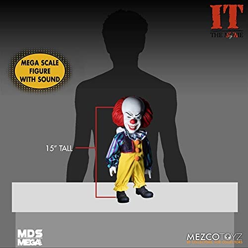 It Pennywise MDS Designer Series 15inch Megascale Figure with Sound