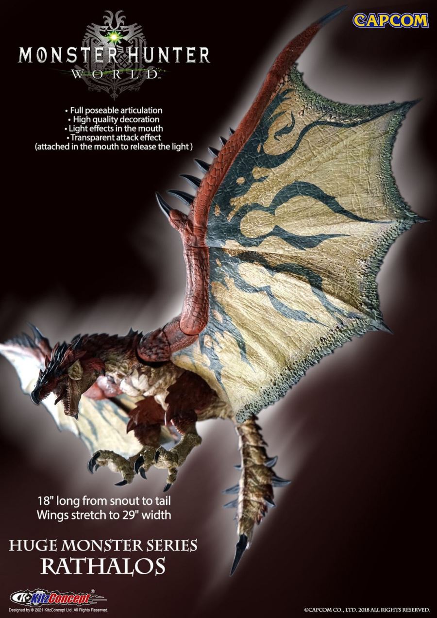 Monster Hunter: World - Rathalos Fire Dragon