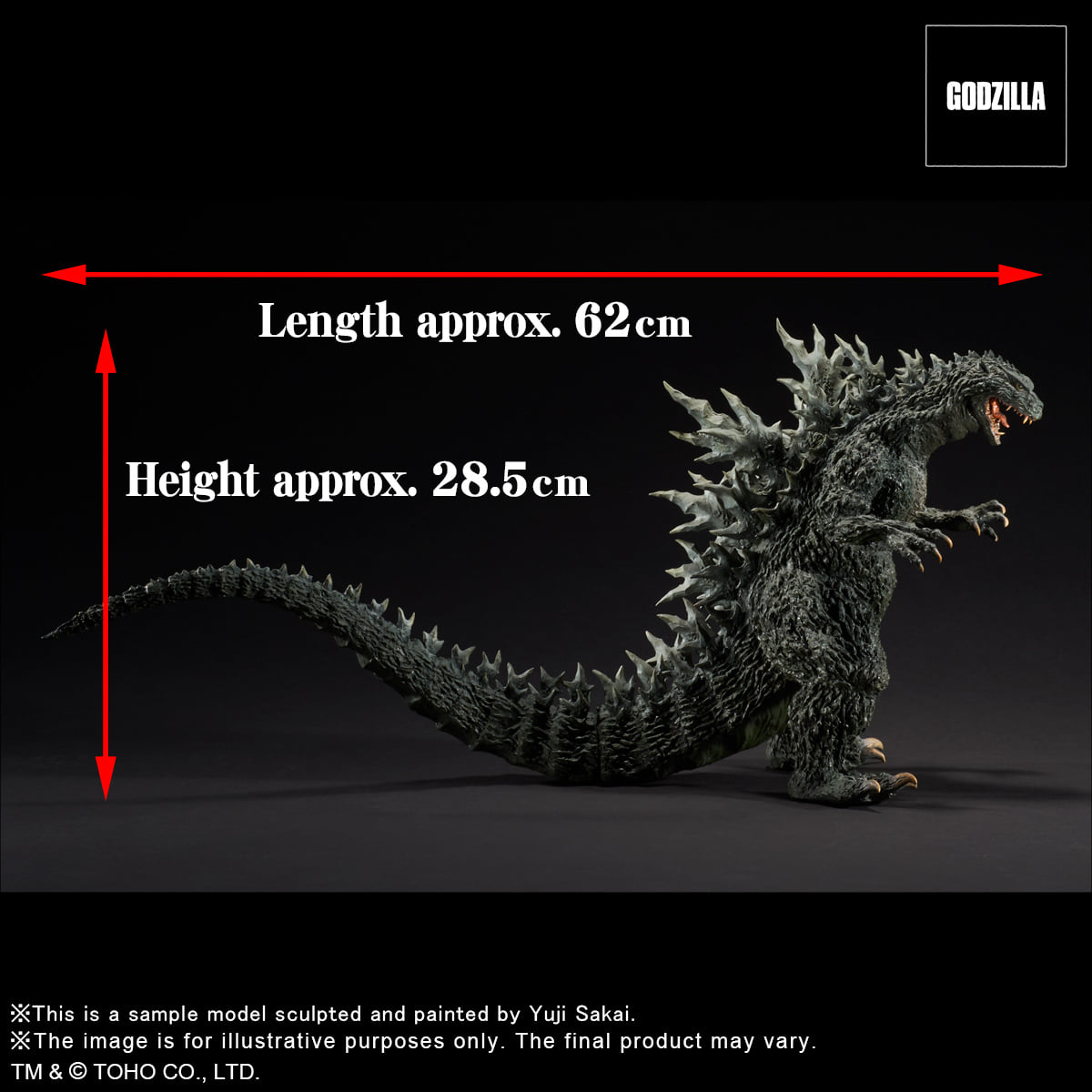 Godzilla 2000 Millennium Maquette Replica