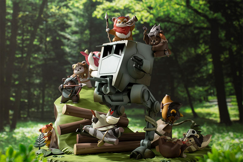 ARTFX Artist Series Star Wars Battle of Endor -The Little Rebels