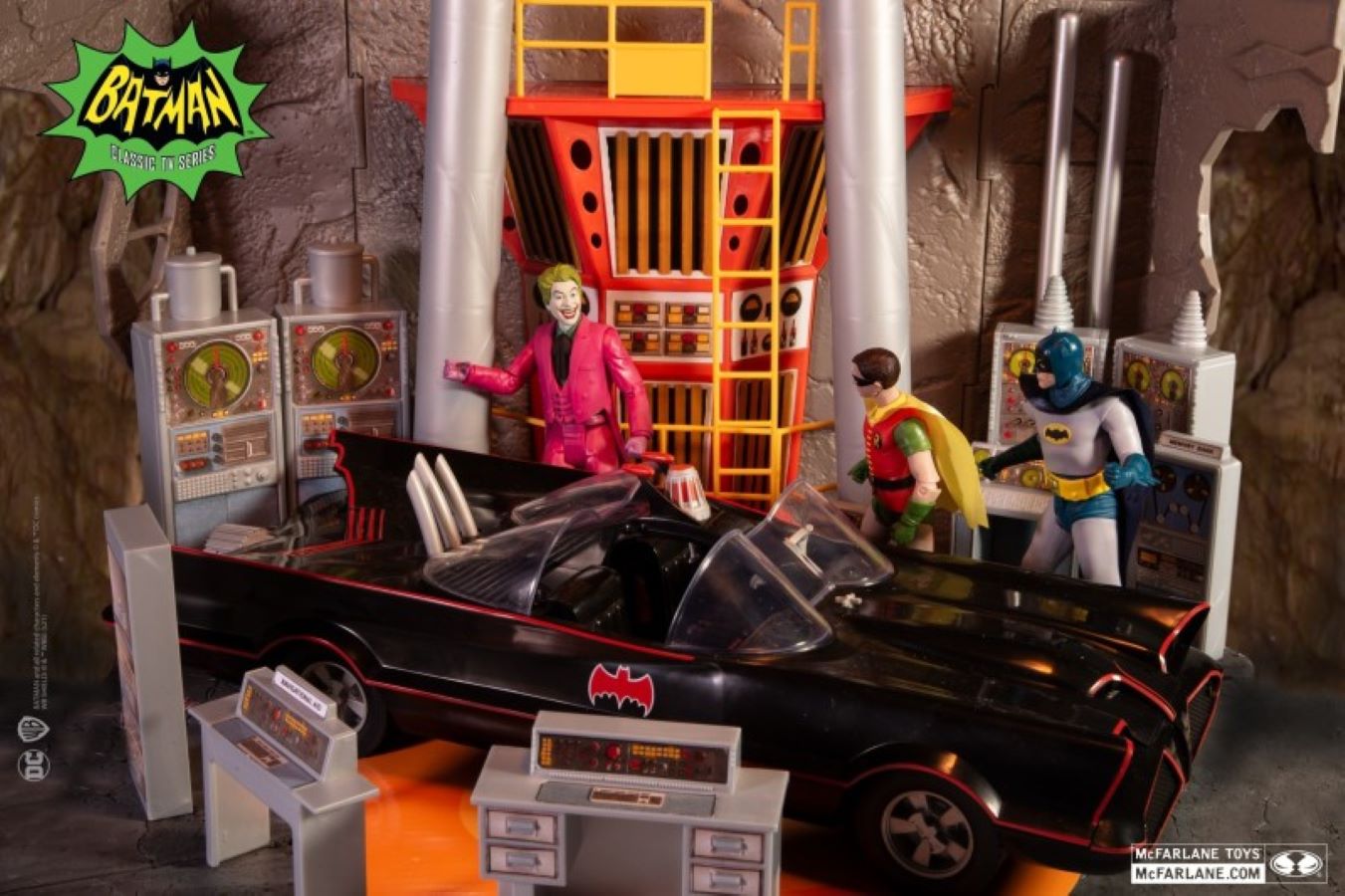 DC Retro Batman Classic TV series Action Figures