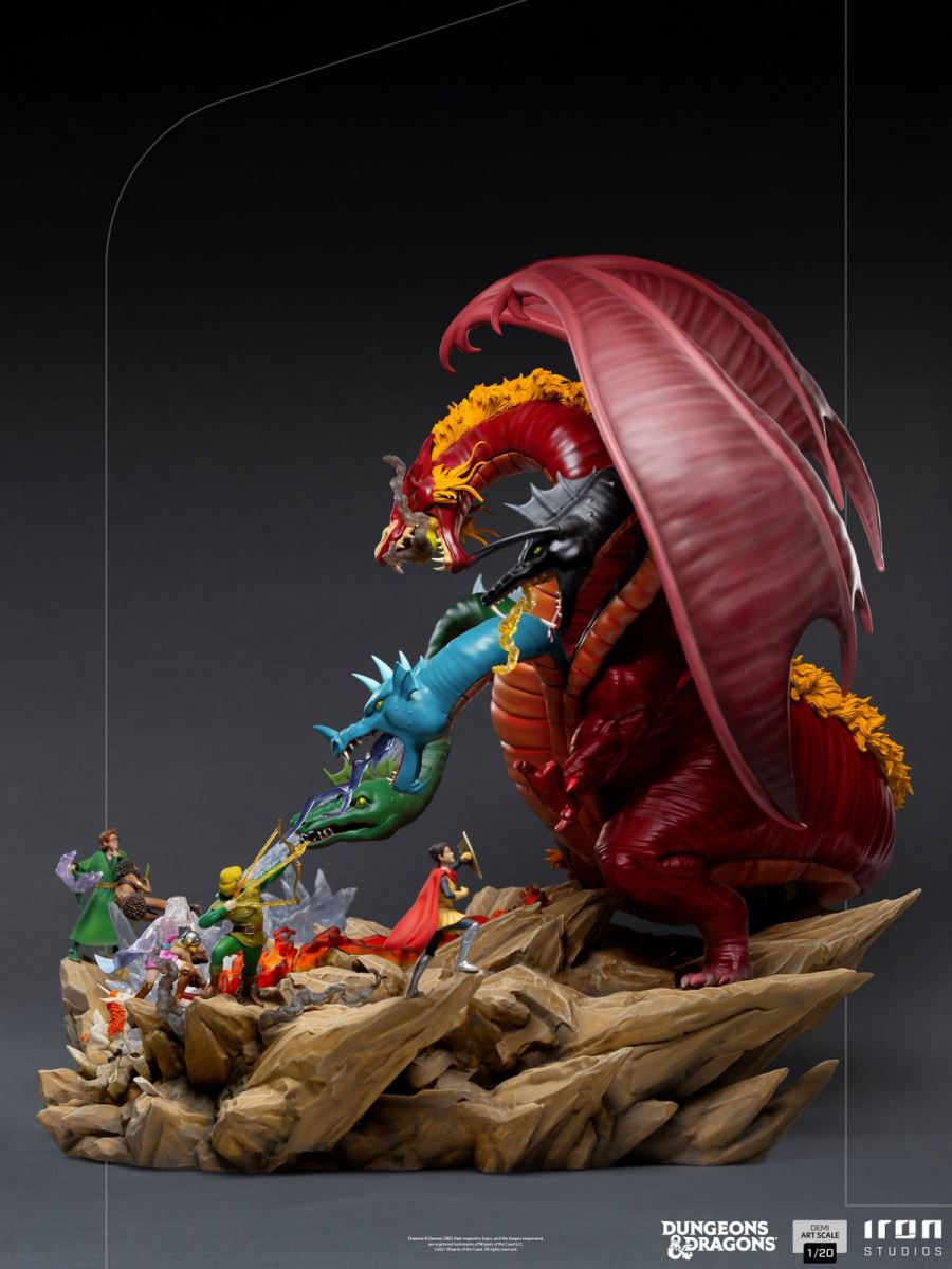 Dungeons and Dragons - The Battle of Tiamat Statue 1/20