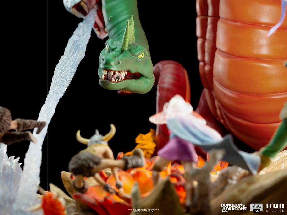 Dungeons and Dragons - The Battle of Tiamat Statue 1/20