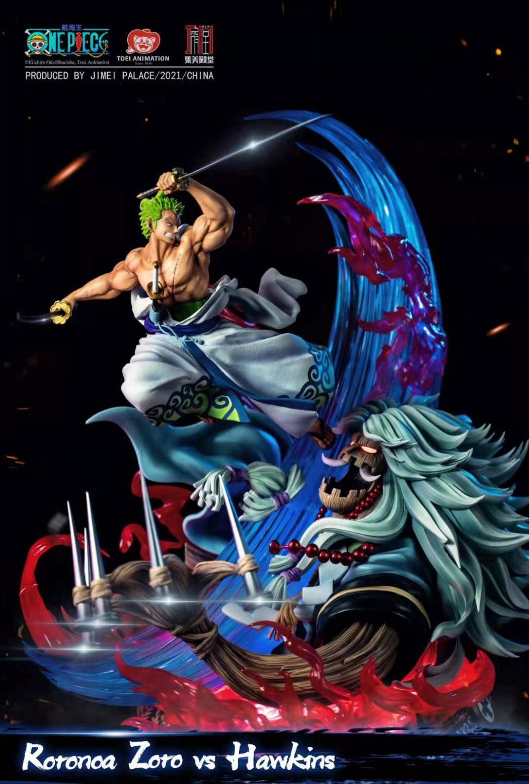 Roronoa Zoro vs Hawkins - One Piece