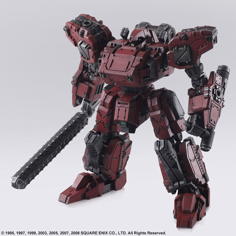 Front Mission Structure Arts Plastic Model Kit Vol.2 Frost Hell Wall 6pc Set