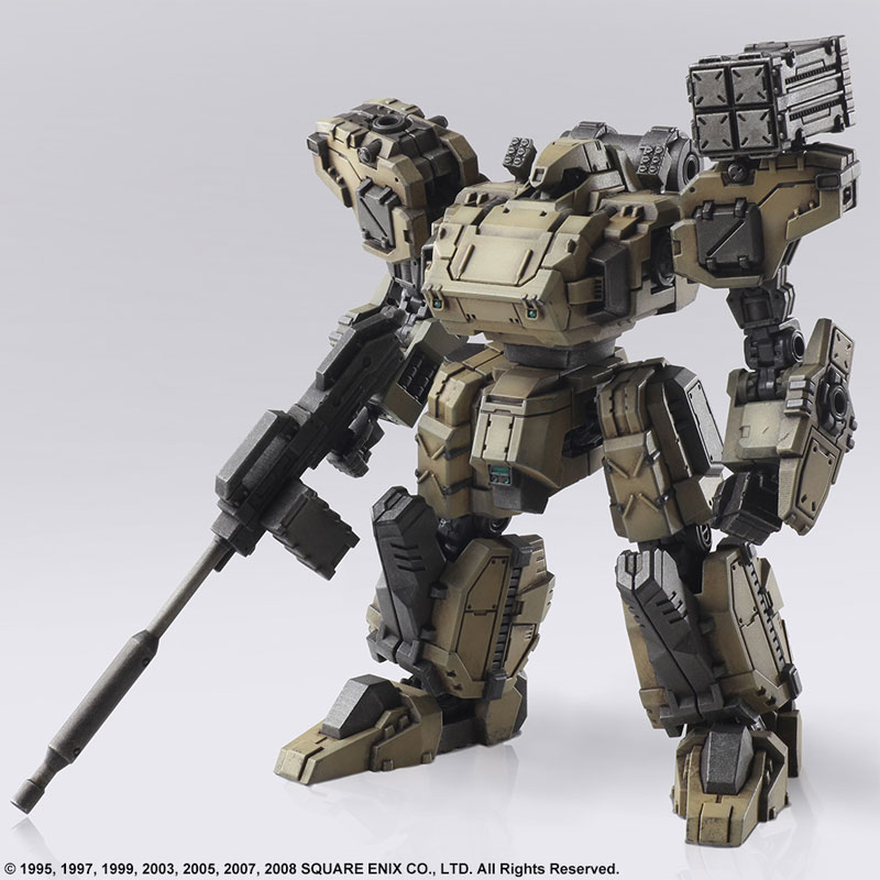 Front Mission Structure Arts 1/72 Plastic Model Kit Vol.2 All 4Types BOX