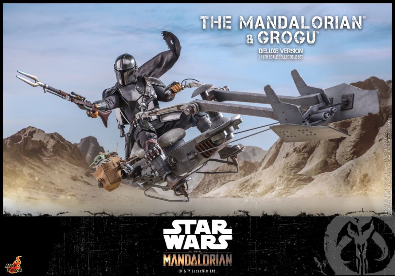 The Mandalorian and Grogu 1/6 Scale Collection Set (Deluxe Edition)