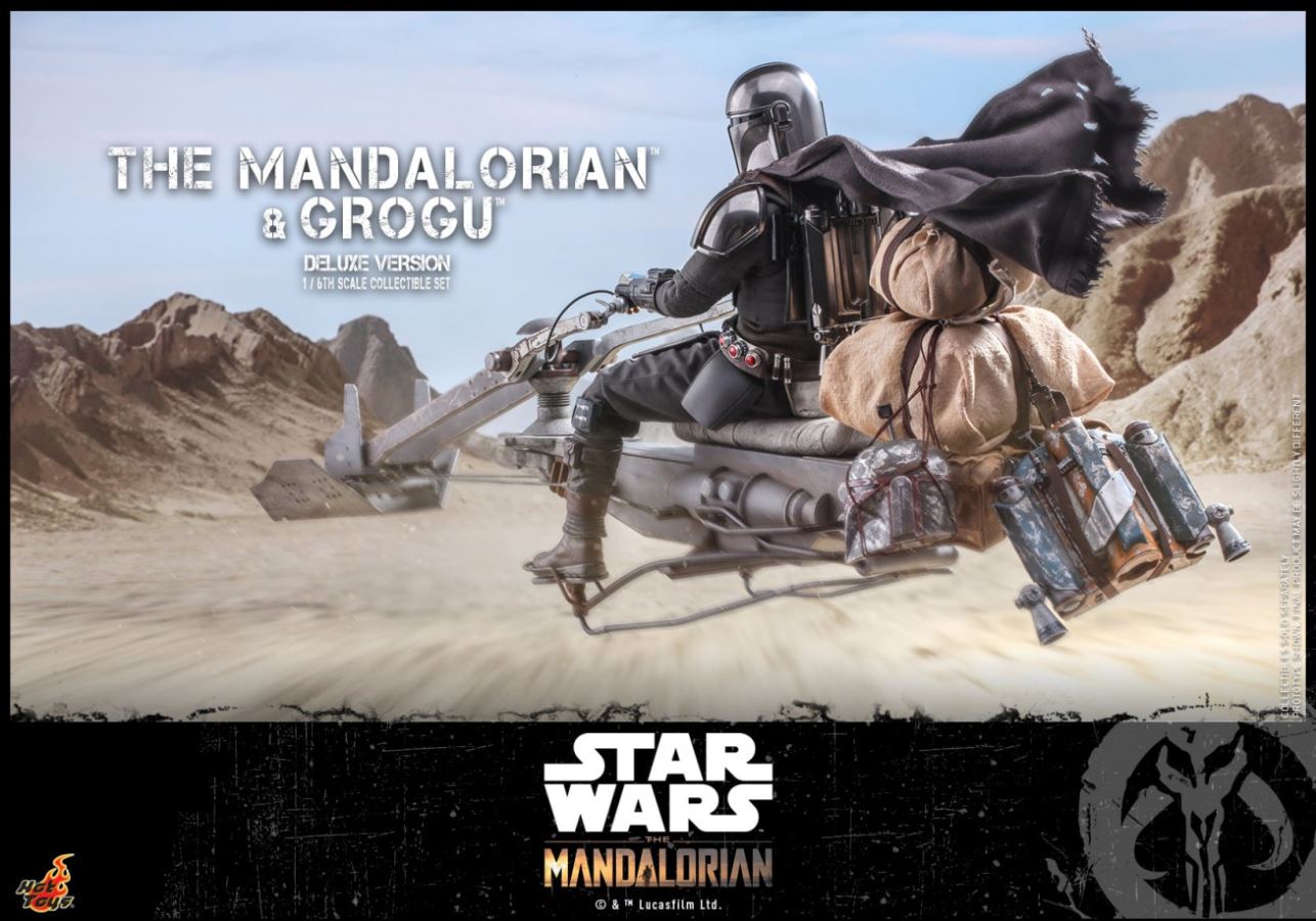 The Mandalorian and Grogu 1/6 Scale Collection Set (Deluxe Edition)