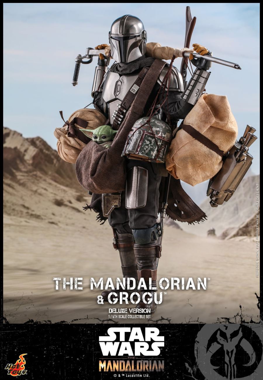The Mandalorian and Grogu 1/6 Scale Collection Set (Deluxe Edition)