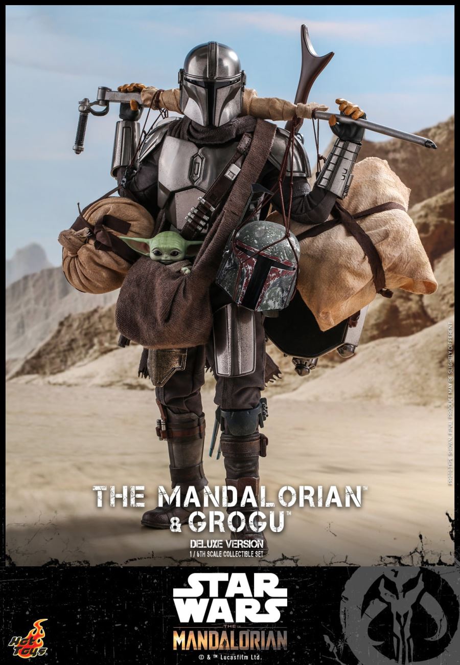The Mandalorian and Grogu 1/6 Scale Collection Set (Deluxe Edition)