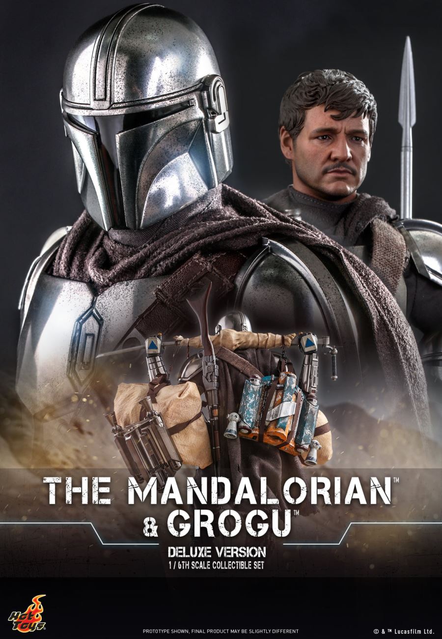 The Mandalorian and Grogu 1/6 Scale Collection Set (Deluxe Edition)