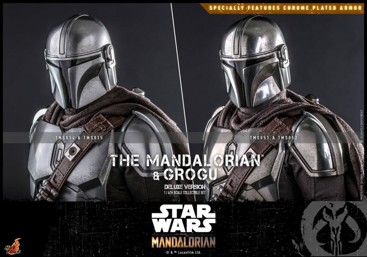 The Mandalorian and Grogu 1/6 Scale Collection Set (Deluxe Edition)