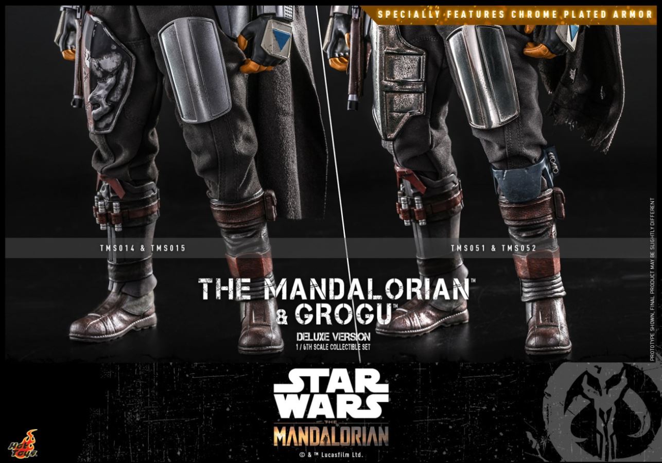 The Mandalorian and Grogu 1/6 Scale Collection Set (Deluxe Edition)
