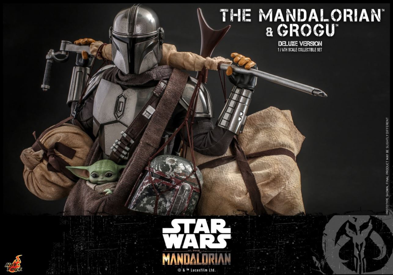 The Mandalorian and Grogu 1/6 Scale Collection Set (Deluxe Edition)