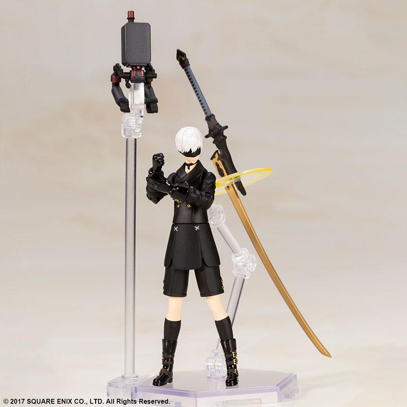 NieR:Automata Plastic Model Kit Flying Unit Ho229 Type-S & 9S (YoRHa No.9 Type S)