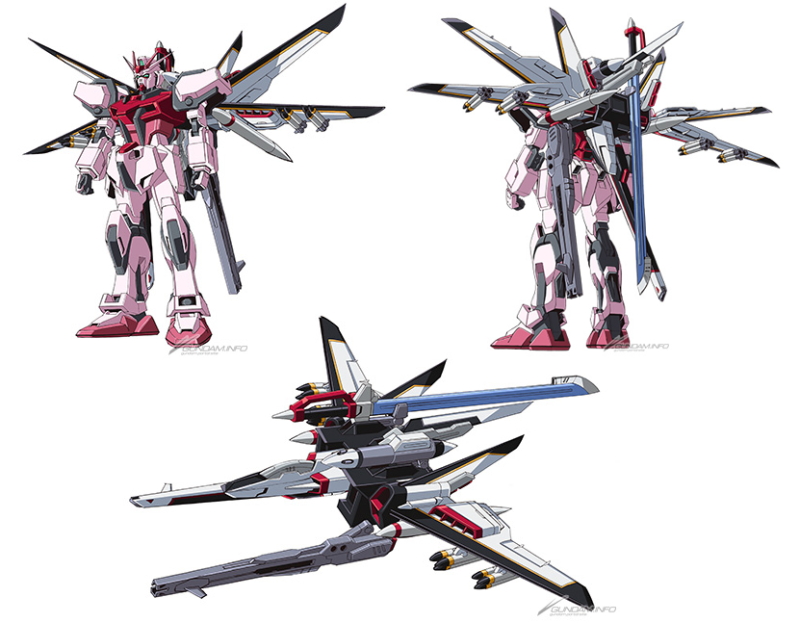 METAL BUILD Strike Rouge Otori equipment