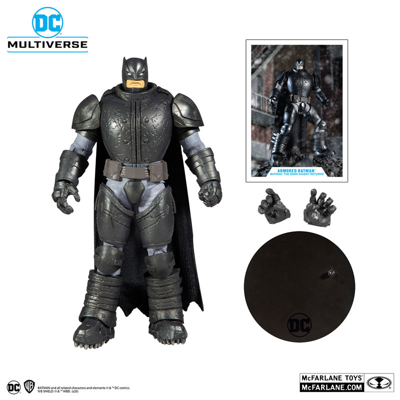 DC Multiverse 7 Inch Action Figure #075 Armored Batman [The Dark Knight Returns]