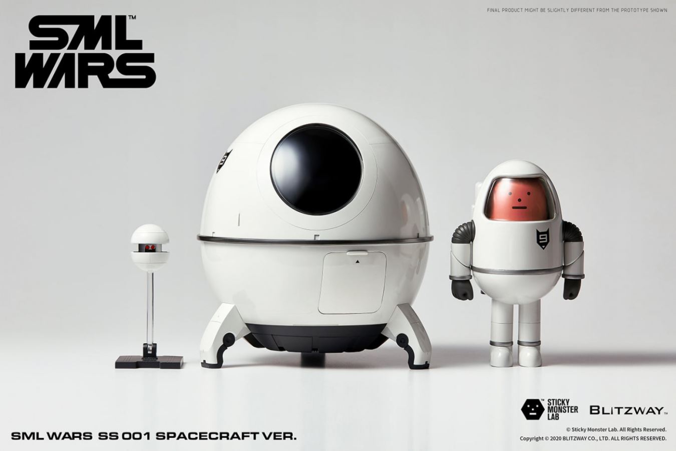 SML WARS SS 001 Spaceship version creative doll