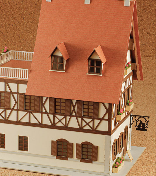 Ani-tecture: 02 Is the order a rabbit?? Rabbit House (Big!) 1/80 Paper Kit