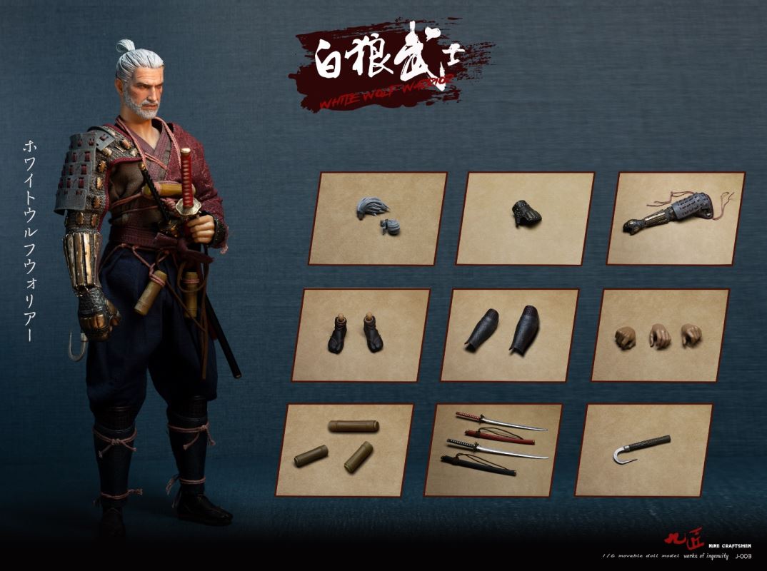 WHITE WOLF WARRIOR 1/6