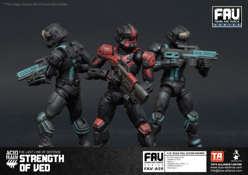 Acid Rain War FAV-A59 Strength of Ved 1/18