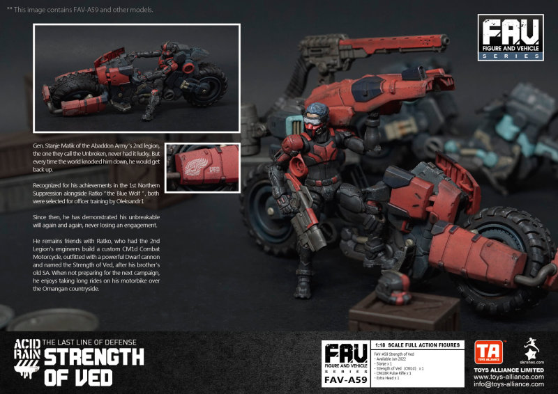 Acid Rain War FAV-A59 Strength of Ved 1/18